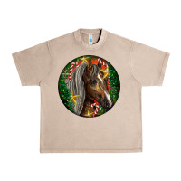 French Oak Tennessee Horse Christmas Urban Heavy Tee - LillyAllenDesigns