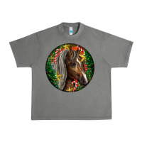 Tornado Tennessee Horse Christmas Urban Heavy Tee - LillyAllenDesigns