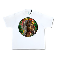 White Tennessee Horse Christmas Urban Heavy Tee - LillyAllenDesigns