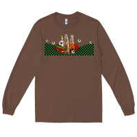 Chestnut halloween meerkat Long Sleeve Tee - LillyAllenDesigns