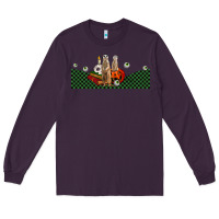 Plum halloween meerkat Long Sleeve Tee - LillyAllenDesigns