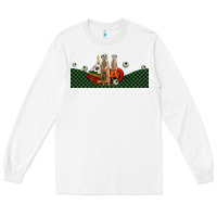 White halloween meerkat Long Sleeve Tee - LillyAllenDesigns