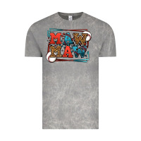 Cloud Rock Baseball mawmaw leopard frame Vintage Tee - LillyAllenDesigns