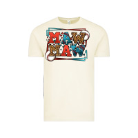 Vintage Arctic Baseball mawmaw leopard frame Vintage Tee - LillyAllenDesigns