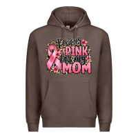 Coffee i wear pink for my mom Premium Hoodie - BarkalooDesign