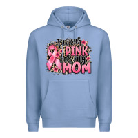 Colony Blue i wear pink for my mom Premium Hoodie - BarkalooDesign