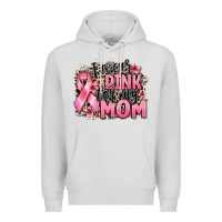 Dove Grey i wear pink for my mom Premium Hoodie - BarkalooDesign