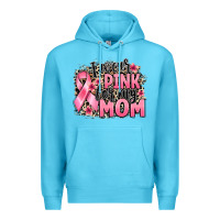 I Wear Pink For My Mom Premium Hoodie | Teevron