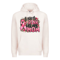 Pale Pink i wear pink for my mom Premium Hoodie - BarkalooDesign