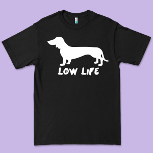 Doxie Low Life Premium Tee Designed By Artisfamous