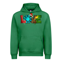 Emerald christmas gemstone love Urban Hoodie - RanaPortraitStore