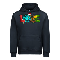 Navy christmas gemstone love Urban Hoodie - RanaPortraitStore