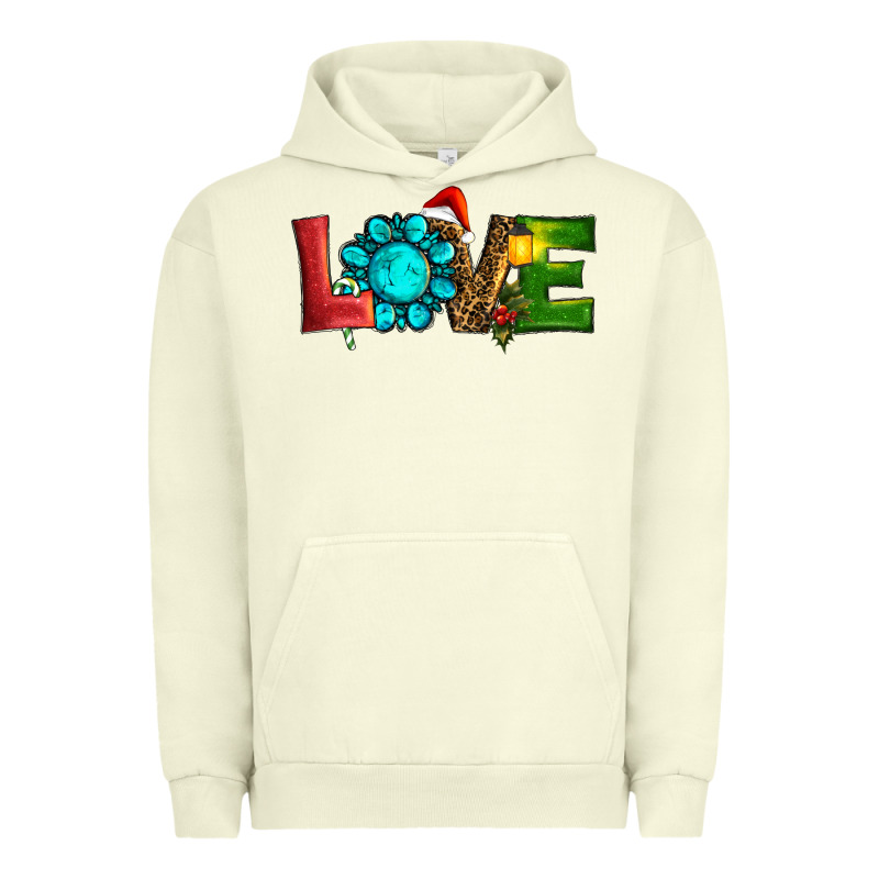 Christmas Gemstone Love Urban Hoodie by RanaPortraitStore | Teevron