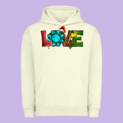 Christmas Gemstone Love Urban Hoodie Designed By Ranaportraitstore