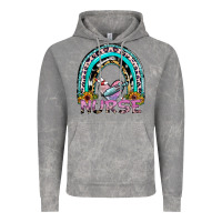 Cloud Rock nurse rainbow Vintage Hoodie - SublimationCraftShop