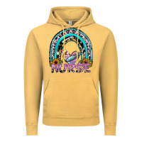 Vintage Mustard nurse rainbow Vintage Hoodie - SublimationCraftShop