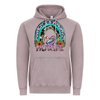 Vintage Zinc nurse rainbow Vintage Hoodie - SublimationCraftShop