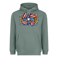 Sage 4th of July Pinwheel Heavyweight Hoodie - Jasminsmagicworld
