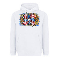 White 4th of July Pinwheel Heavyweight Hoodie - Jasminsmagicworld