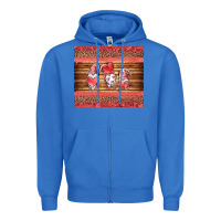 True Royal valentines day gnomes leopard Zipper Hoodie - Jasminsmagicworld