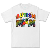 White Autism mom Premium Tee - FaDigitalArtStudio