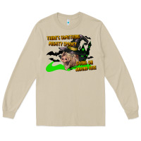 Mushroom there's something mighty going on around here pig Long Sleeve Tee - LillyAllenDesigns