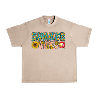 French Oak Summer Vibes Urban Heavy Tee - CowhideDigitalArt