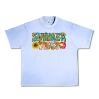 Grape Ice Summer Vibes Urban Heavy Tee - CowhideDigitalArt