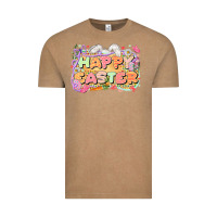 Vintage Coffee Happy Easter Vintage Tee - LillyAllenDesigns