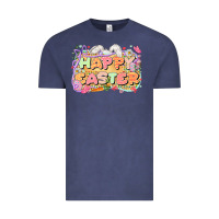 Vintage Denim Happy Easter Vintage Tee - LillyAllenDesigns