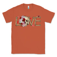 Copper Skull love Valentine's Day Classic Tee - FaDigitalArtStudio