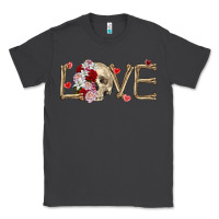 Smoke Skull love Valentine's Day Classic Tee - FaDigitalArtStudio