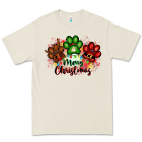 Bone merry christmas paws Premium Tee - FaDigitalArtStudio