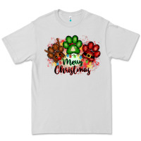 Dove Grey merry christmas paws Premium Tee - FaDigitalArtStudio