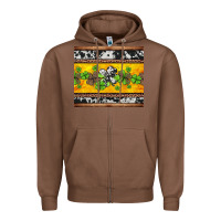 Chestnut st Patricks day western shamrock Zipper Hoodie - Jasminsmagicworld
