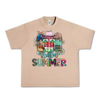 Burro Hello Summer Urban Heavy Tee - CowhideDigitalArt