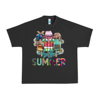 Pigment Black Hello Summer Urban Heavy Tee - CowhideDigitalArt
