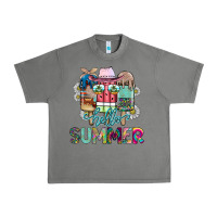 Tornado Hello Summer Urban Heavy Tee - CowhideDigitalArt