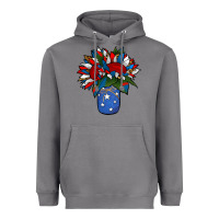 Storm Patriotic Sunflower in a Jar Heavyweight Hoodie - Jasminsmagicworld