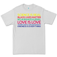 Dove Grey Anti Trump Science is Real Black Lives Matter T shirt Premium Tee - artisFamous