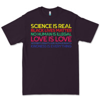Plum Anti Trump Science is Real Black Lives Matter T shirt Premium Tee - artisFamous