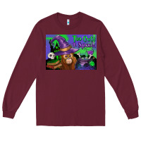 Burgundy Too Cute To Spook Baby Orangutan Long Sleeve Tee - LillyAllenDesigns
