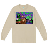 Mushroom Too Cute To Spook Baby Orangutan Long Sleeve Tee - LillyAllenDesigns