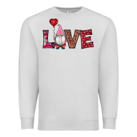 Dove Grey valentine's day gnomes love Premium Sweatshirt - RanaPortraitStore