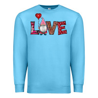 Ocean Blue valentine's day gnomes love Premium Sweatshirt - RanaPortraitStore