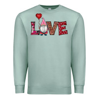 Seafoam valentine's day gnomes love Premium Sweatshirt - RanaPortraitStore