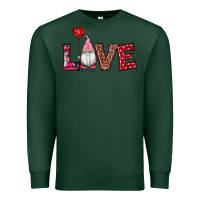 Sports Green valentine's day gnomes love Premium Sweatshirt - RanaPortraitStore