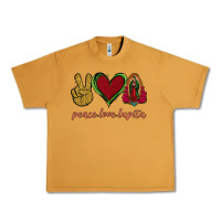 Peanut Butter Peace Love Lupita Urban Heavy Tee - Jasminsmagicworld