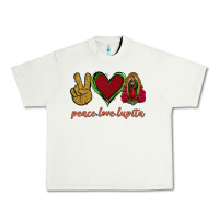 Pistachio Peace Love Lupita Urban Heavy Tee - Jasminsmagicworld