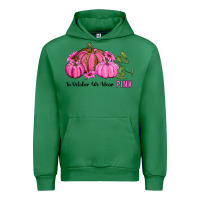Emerald in october we wear pink pumpkin and sunflowers Urban Hoodie - RanaPortraitStore